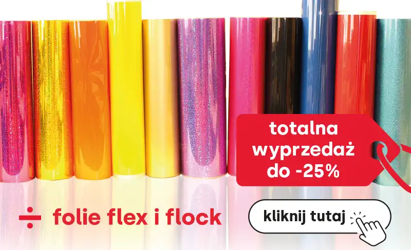 TOTALNA WYPRZEDAŻ FOLII FLEX&FLOCK